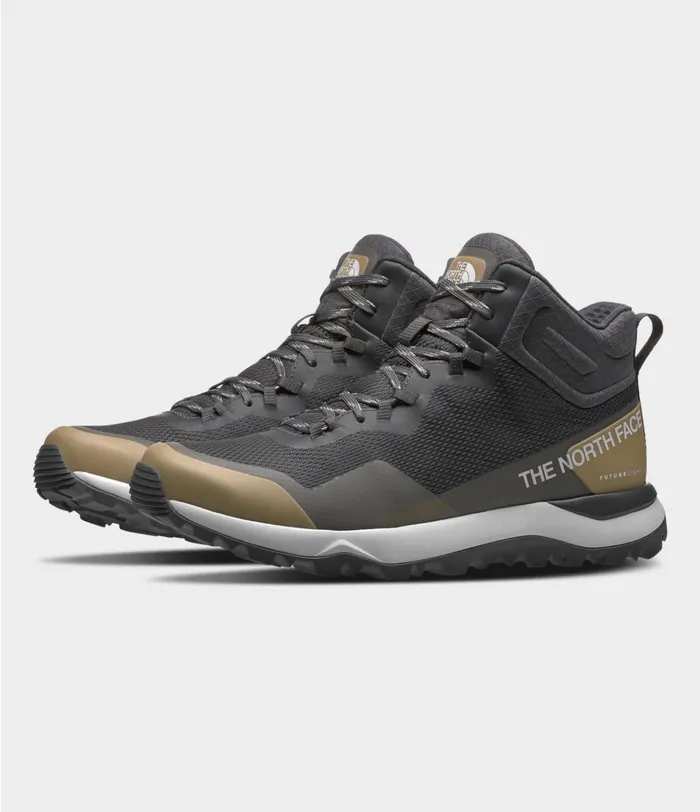 The North Face Hiking Mens Activist Mid FUTURELIGHT Asphalt Greymoab Khaki