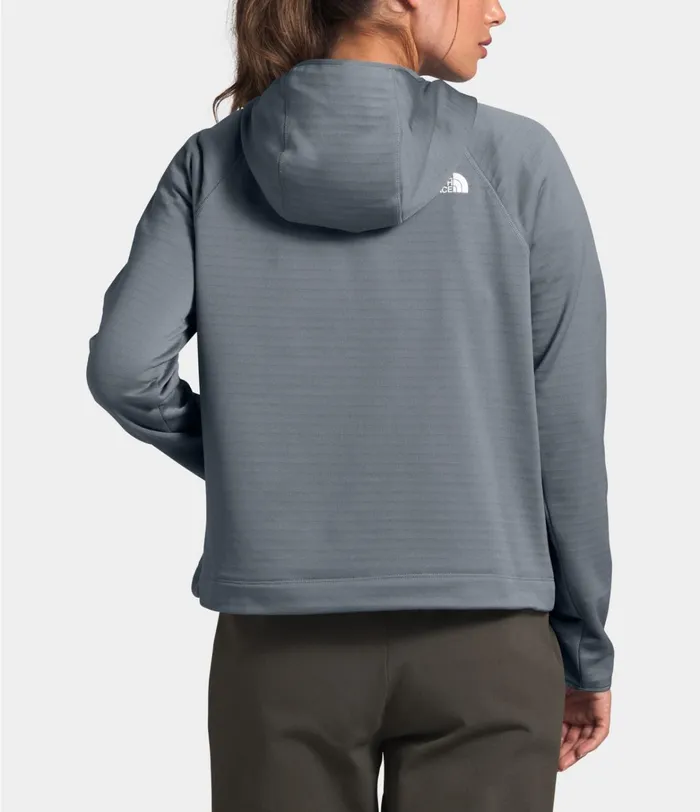 The North Face Hoodies and Sweatshirts Womens Echo Rock Pullover Hoodie Mid Grey