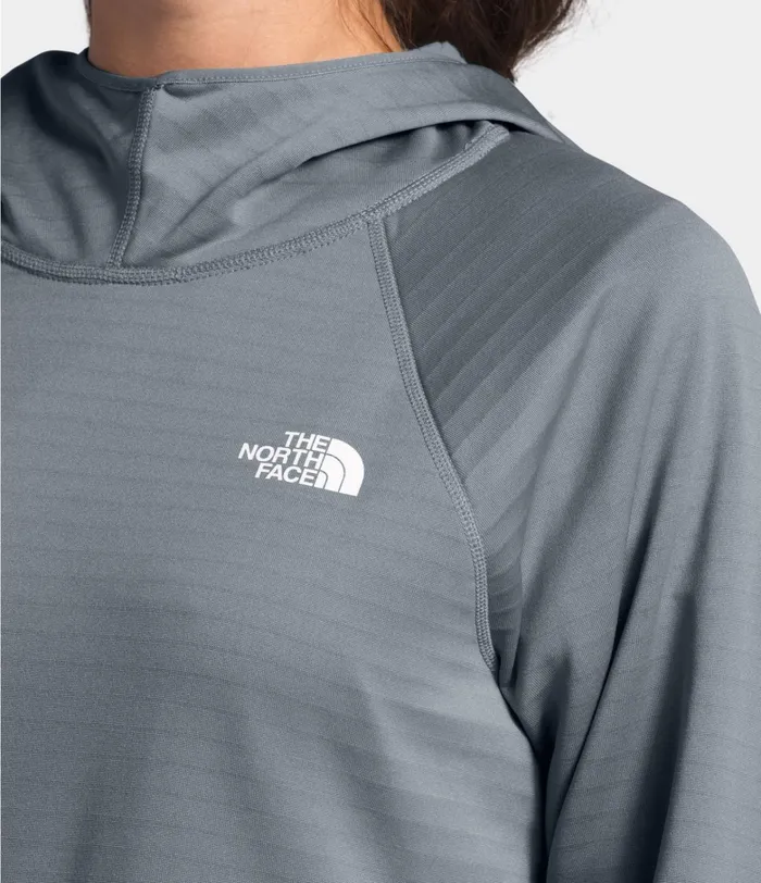 The North Face Hoodies and Sweatshirts Womens Echo Rock Pullover Hoodie Mid Grey