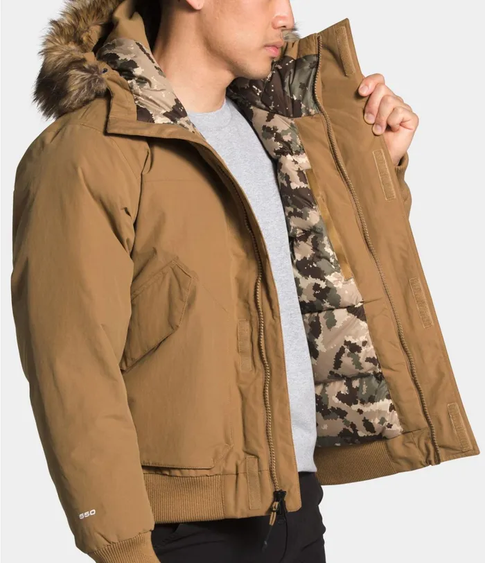 The North Face Insulated and Down Jackets Mens STOVER JACKET Utility Brown