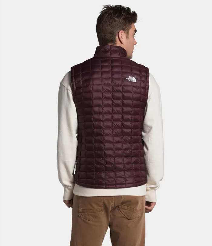 The North Face Insulated and Down Jackets Mens ThermoBall Eco Vest Root Brown Matte