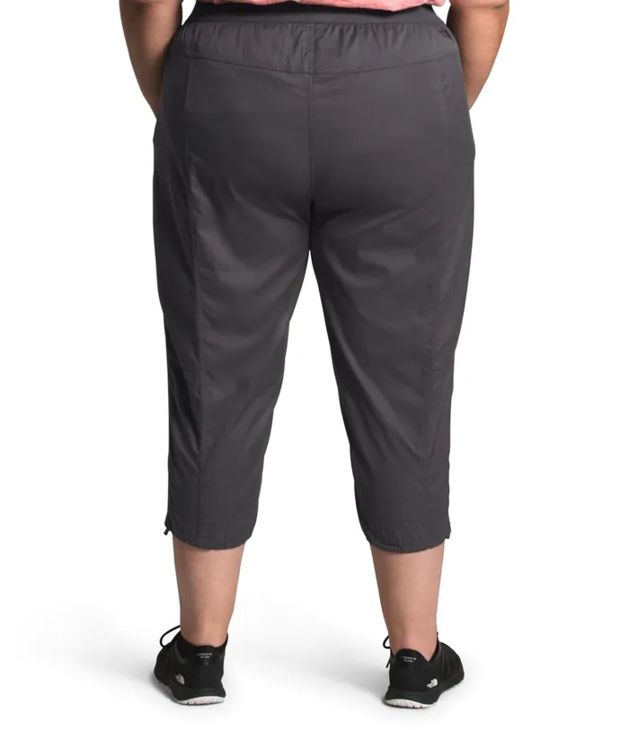 The North Face Pants Womens Plus Aphrodite 20 Capri Graphite Grey