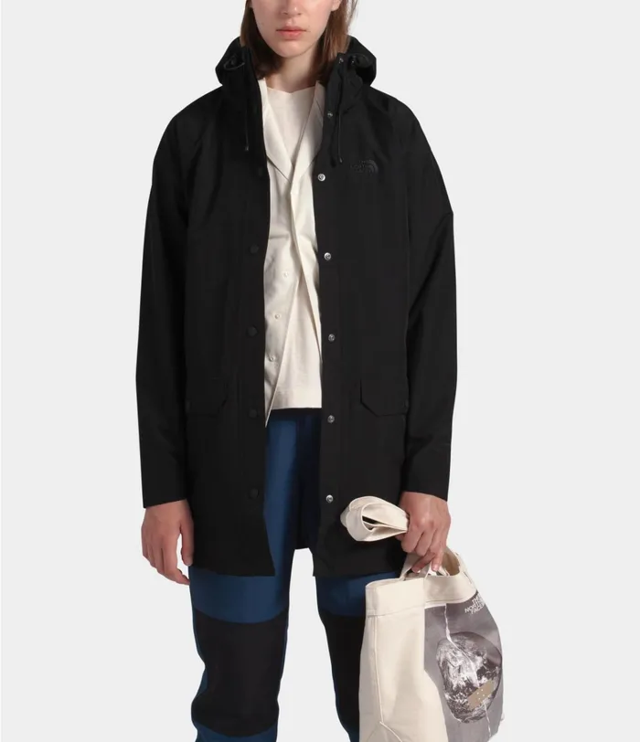 The North Face Rainwear Womens Woodmont Rain Jacket Tnf Black
