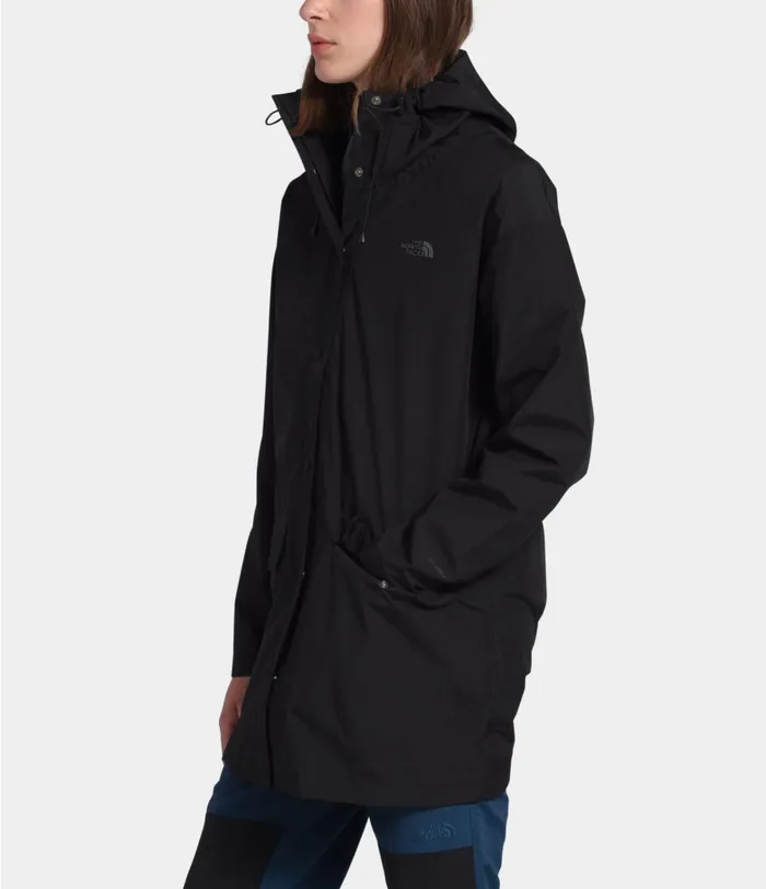 The North Face Rainwear Womens Woodmont Rain Jacket Tnf Black