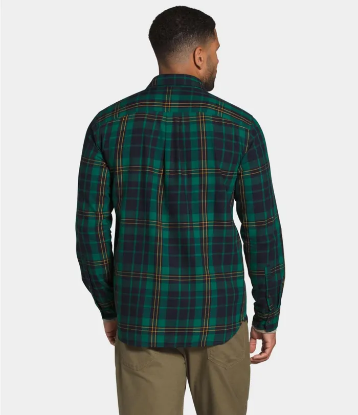 The North Face Shirts and Polos Mens Hayden Pass 20 Shirt Evergreen Heritage Medium Three Color Plaid
