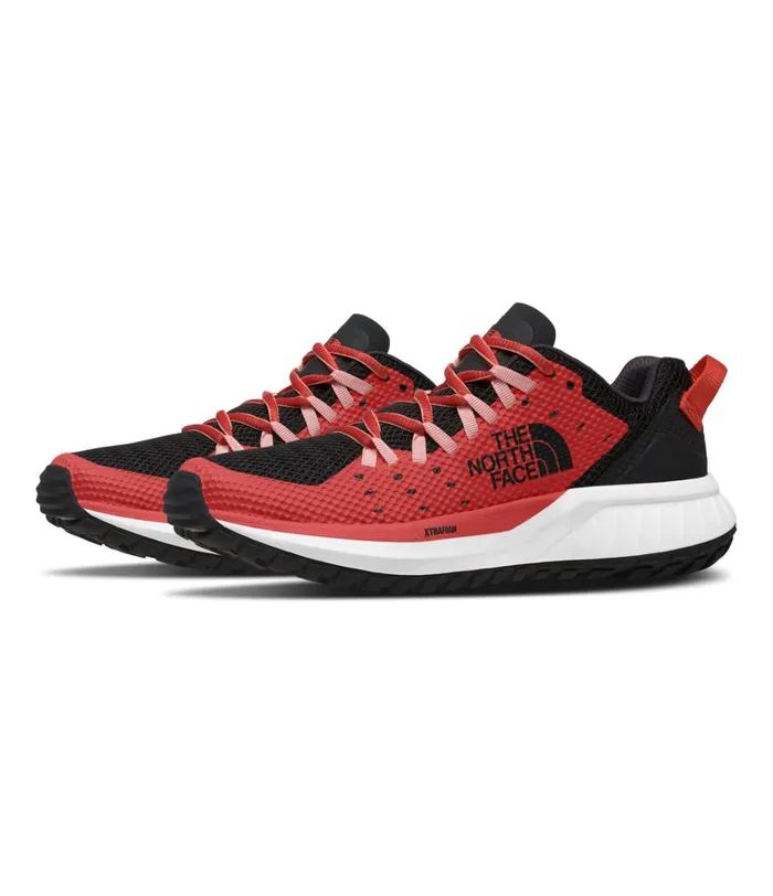 The North Face Sneakers Womens Ultra Endurance XF Asphalt Greycayenne Red