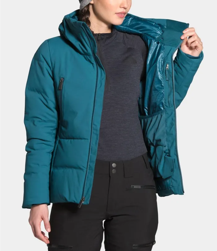 The North Face Snow Womens Cirque Down Jacket Mallard Blue