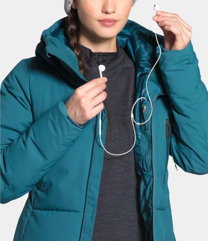 The North Face Snow Womens Cirque Down Jacket Mallard Blue