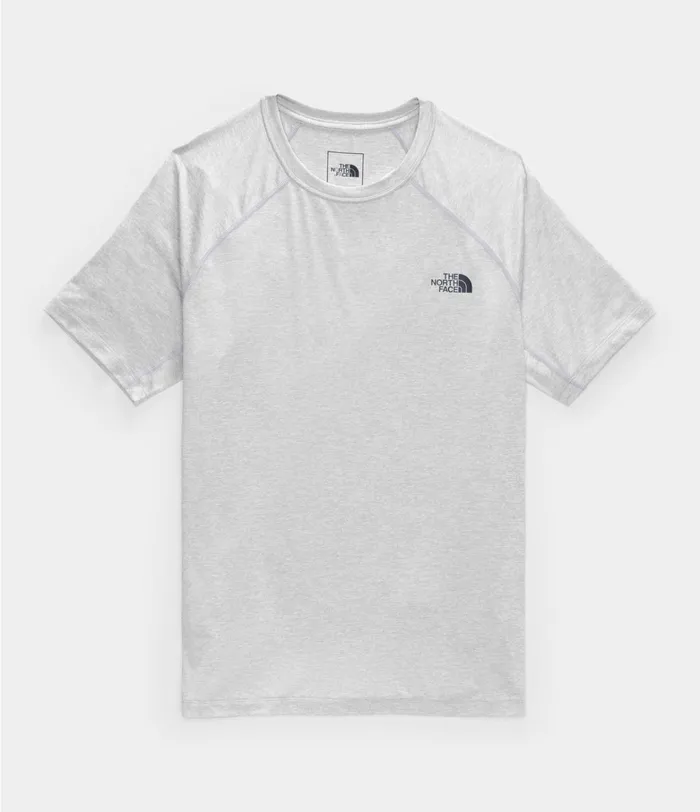 The North Face TShirts Mens HyperLayer FD Short Sleeve Tnf Light Grey Heather