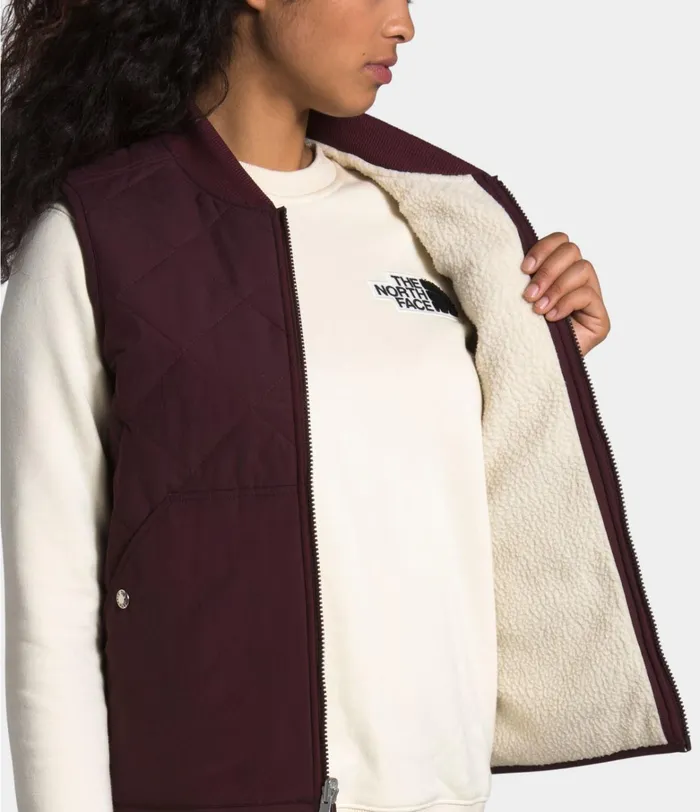 The North Face Vests Womens Cuchillo Vest Root Brown