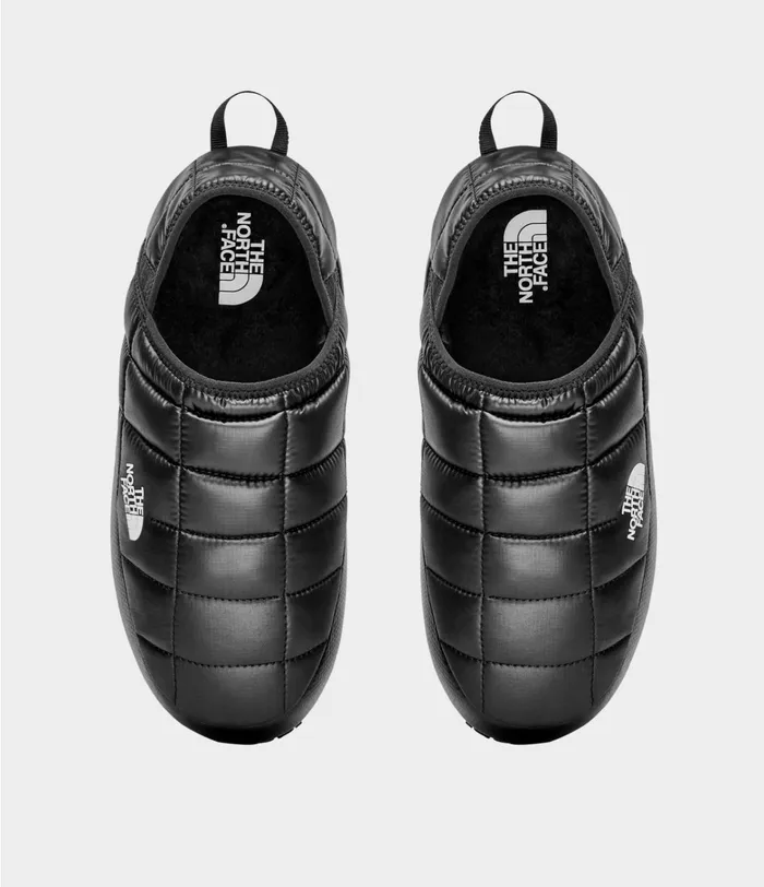The North Face Winter Boots Mens Thermoball Eco Traction Mule V Tnf Blacktnf White