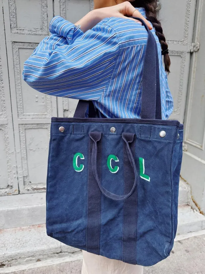 The Perfect Weekday Tote Navy Men Alex Mill Accessories