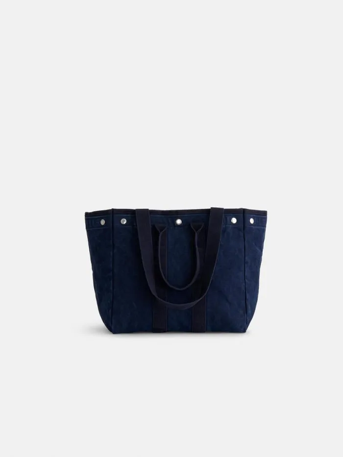 The Perfect Weekday Tote Navy Men Alex Mill Accessories