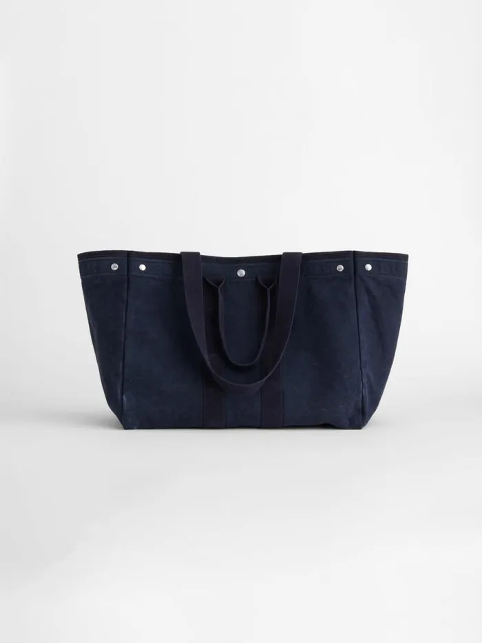 The Perfect Weekend Tote Navy Men Alex Mill Accessories
