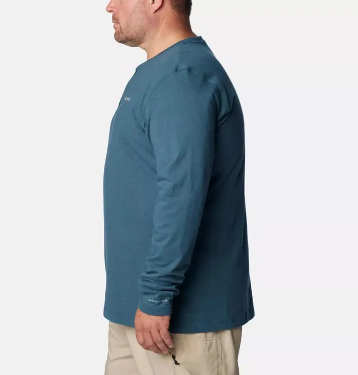 Thistletown Hills Henley 8211 Big Night Wave Heather Mens Columbia Sportswear Long Sleeve Thistletown Hills Henley 8211 Big Night Wave Heather Mens Columbia Sportswear Long Sleeve