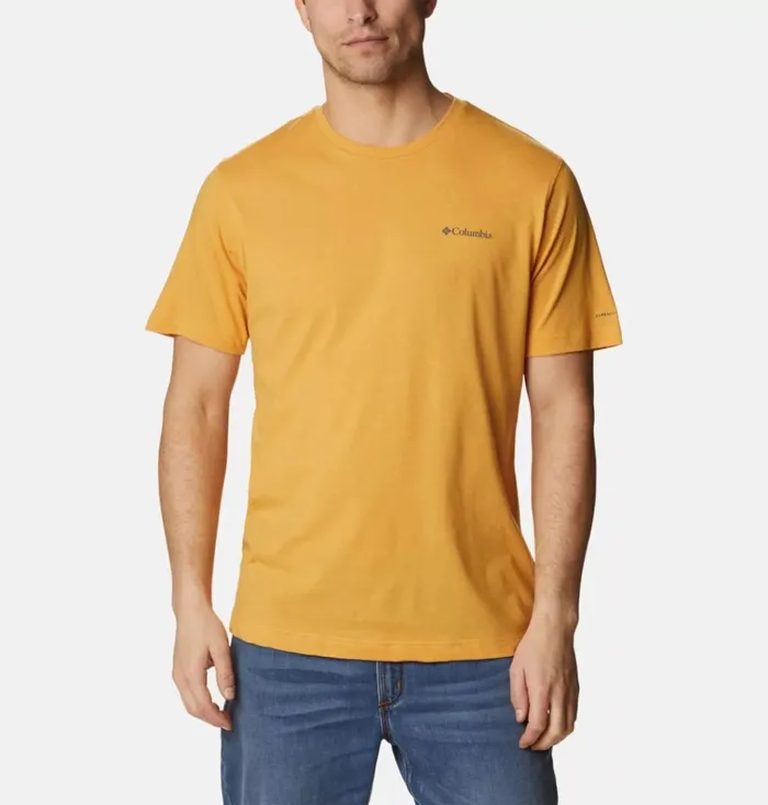 Thistletown Hills Short Sleeve Shirt Raw Honey Mens Columbia Sportswear Short Sleeve