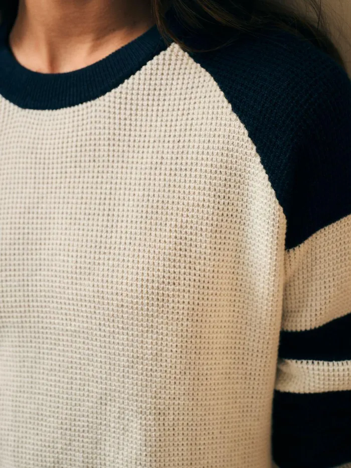 Throwback Crew 8211 Wrigley Wrigley Women Faherty Sweaters
