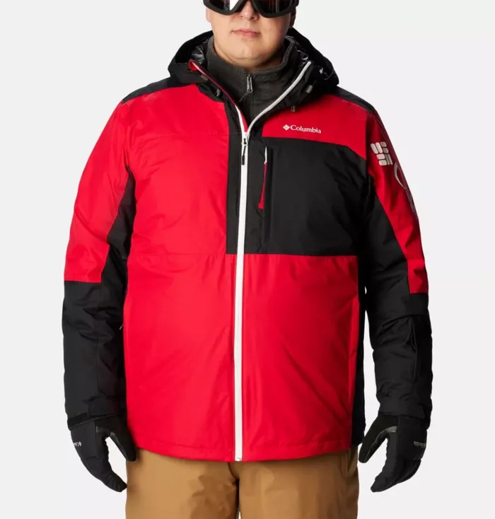Timberturner II Jacket 8211 Big Mountain Red Black Mens Columbia Sportswear Insulated and Down Timberturner II Jacket 8211 Big Mountain Red Black Mens Columbia Sportswear Insulated and Down