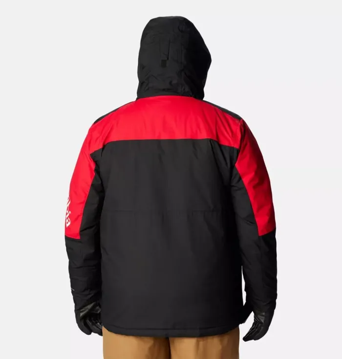 Timberturner II Jacket 8211 Big Mountain Red Black Mens Columbia Sportswear Insulated and Down Timberturner II Jacket 8211 Big Mountain Red Black Mens Columbia Sportswear Insulated and Down