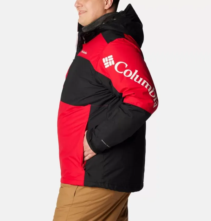 Timberturner II Jacket 8211 Big Mountain Red Black Mens Columbia Sportswear Insulated and Down Timberturner II Jacket 8211 Big Mountain Red Black Mens Columbia Sportswear Insulated and Down