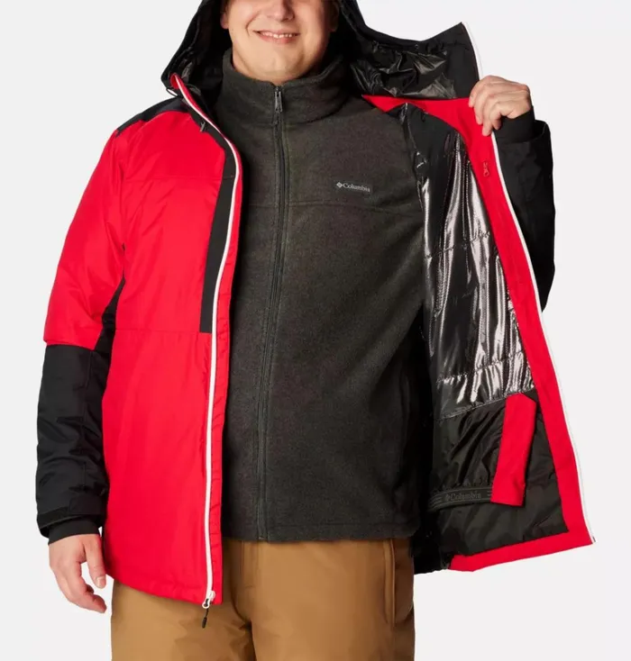 Timberturner II Jacket 8211 Big Mountain Red Black Mens Columbia Sportswear Insulated and Down Timberturner II Jacket 8211 Big Mountain Red Black Mens Columbia Sportswear Insulated and Down