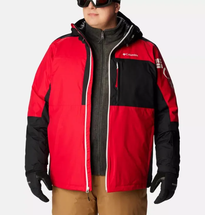 Timberturner II Jacket 8211 Big Mountain Red Black Mens Columbia Sportswear Insulated and Down Timberturner II Jacket 8211 Big Mountain Red Black Mens Columbia Sportswear Insulated and Down
