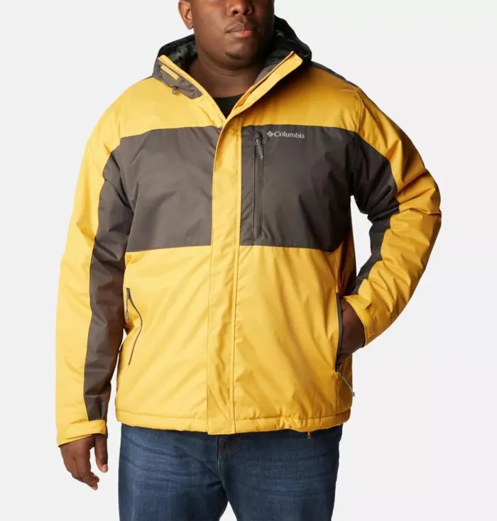 Tipton Peak II Insulated Rain Jacket 8211 Big Raw Honey Shark Mens Columbia Sportswear Insulated and Down Tipton Peak II Insulated Rain Jacket 8211 Big Raw Honey Shark Mens Columbia Sportswear Insulated and Down