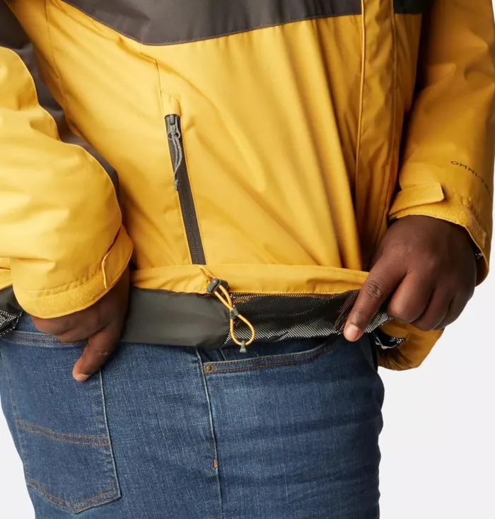 Tipton Peak II Insulated Rain Jacket 8211 Big Raw Honey Shark Mens Columbia Sportswear Insulated and Down Tipton Peak II Insulated Rain Jacket 8211 Big Raw Honey Shark Mens Columbia Sportswear Insulated and Down