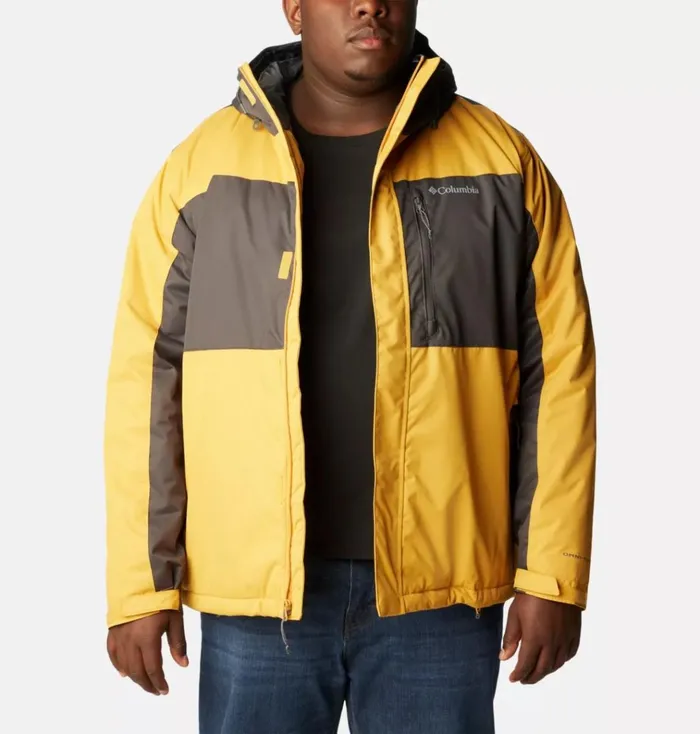 Tipton Peak II Insulated Rain Jacket 8211 Big Raw Honey Shark Mens Columbia Sportswear Insulated and Down Tipton Peak II Insulated Rain Jacket 8211 Big Raw Honey Shark Mens Columbia Sportswear Insulated and Down