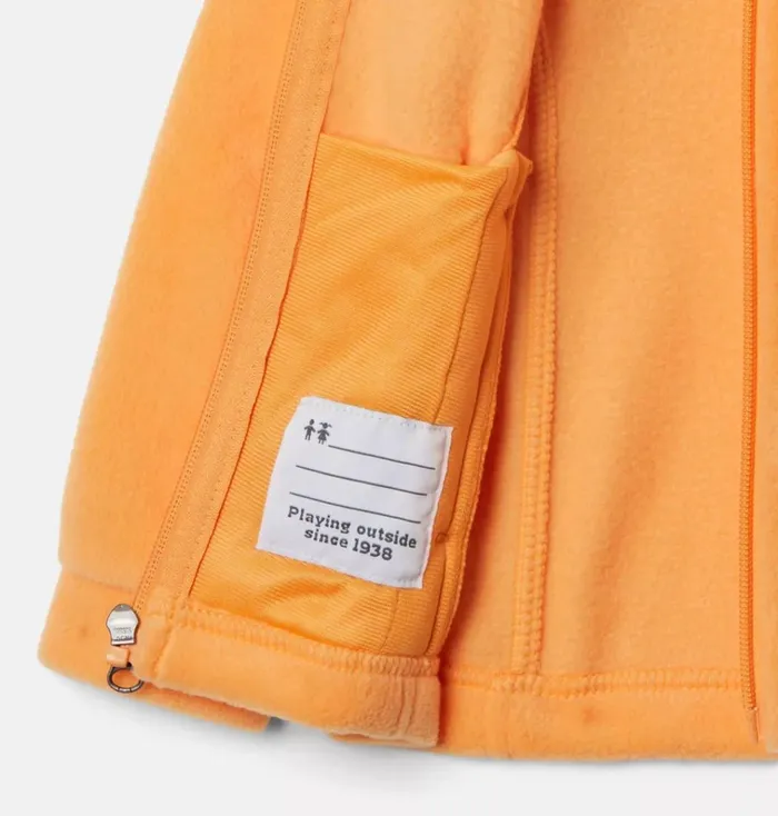 Toddler Benton Springs Fleece Jacket Sunset Peach Kids Columbia Sportswear Fleece Toddler Benton Springs Fleece Jacket Sunset Peach Kids Columbia Sportswear Fleece