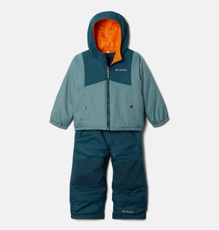 Toddler Double Flake Snow Set Metal Night Wave Kids Columbia Sportswear Snowsuits and Buntings Toddler Double Flake Snow Set Metal Night Wave Kids Columbia Sportswear Snowsuits and Buntings
