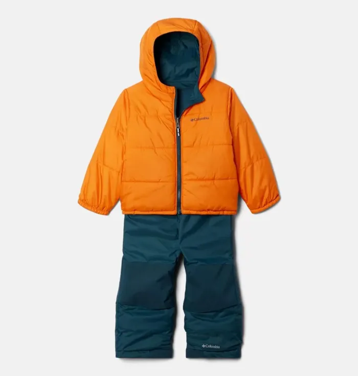 Toddler Double Flake Snow Set Metal Night Wave Kids Columbia Sportswear Snowsuits and Buntings Toddler Double Flake Snow Set Metal Night Wave Kids Columbia Sportswear Snowsuits and Buntings
