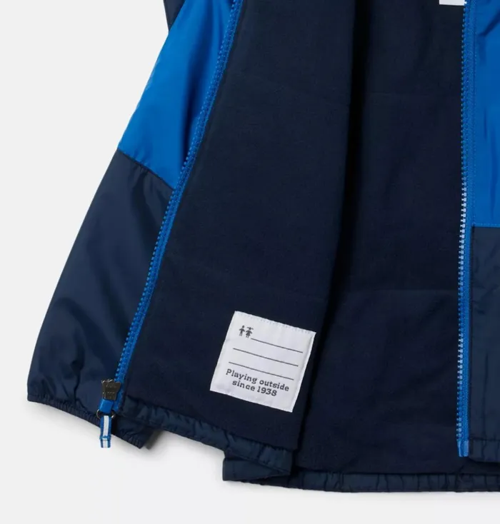 Toddler Kitterwibbit II Jacket Bright Indigo Collegiate Navy Kids Columbia Sportswear Jackets Toddler Kitterwibbit II Jacket Bright Indigo Collegiate Navy Kids Columbia Sportswear Jackets