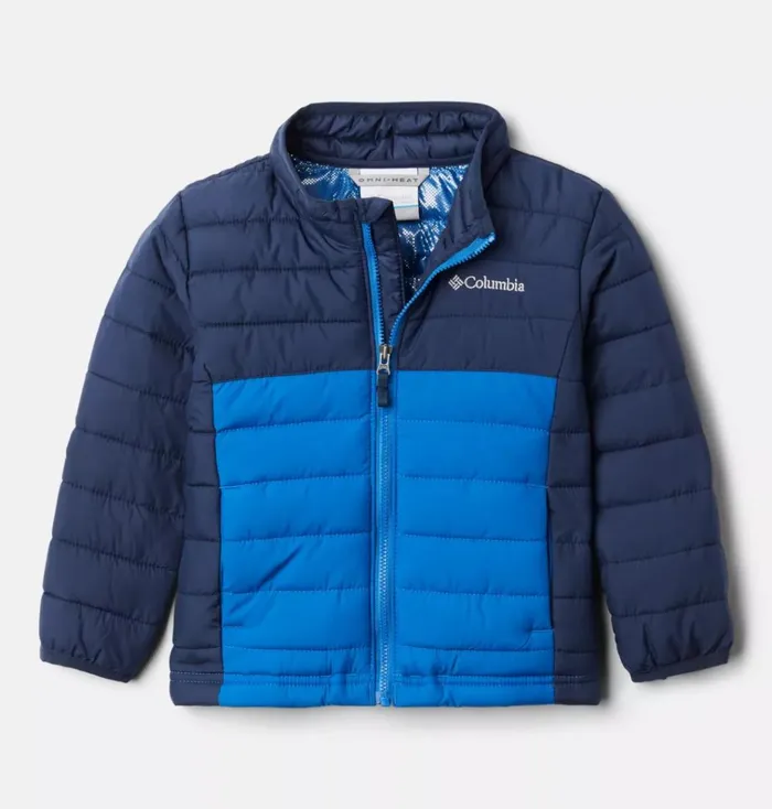 Toddler Powder Lite Jacket Collegiate Navy Bright Indigo Kids Columbia Sportswear Jackets