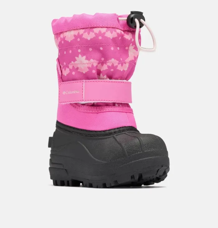 Toddler Powderbug Plus II Print Snow Boot Pink Ice Dusty Pink Kids Columbia Sportswear Toddler Sizes 4C 8211 7C Toddler Powderbug Plus II Print Snow Boot Pink Ice Dusty Pink Kids Columbia Sportswear Toddler Sizes 4C 8211 7C