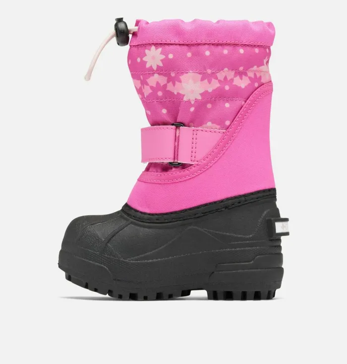 Toddler Powderbug Plus II Print Snow Boot Pink Ice Dusty Pink Kids Columbia Sportswear Toddler Sizes 4C 8211 7C Toddler Powderbug Plus II Print Snow Boot Pink Ice Dusty Pink Kids Columbia Sportswear Toddler Sizes 4C 8211 7C