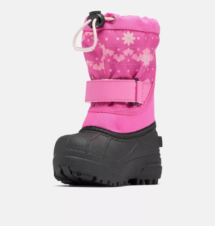 Toddler Powderbug Plus II Print Snow Boot Pink Ice Dusty Pink Kids Columbia Sportswear Toddler Sizes 4C 8211 7C Toddler Powderbug Plus II Print Snow Boot Pink Ice Dusty Pink Kids Columbia Sportswear Toddler Sizes 4C 8211 7C