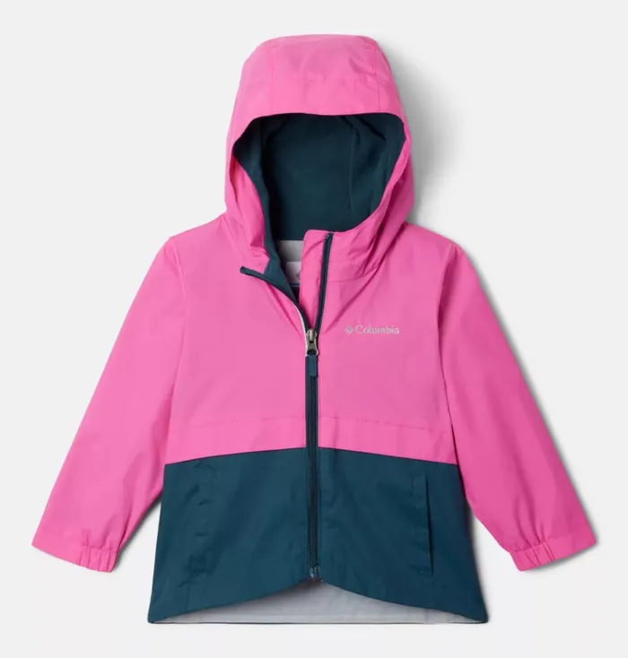 Toddler RainZilla Jacket Pink Ice Night Wave Kids Columbia Sportswear Jackets