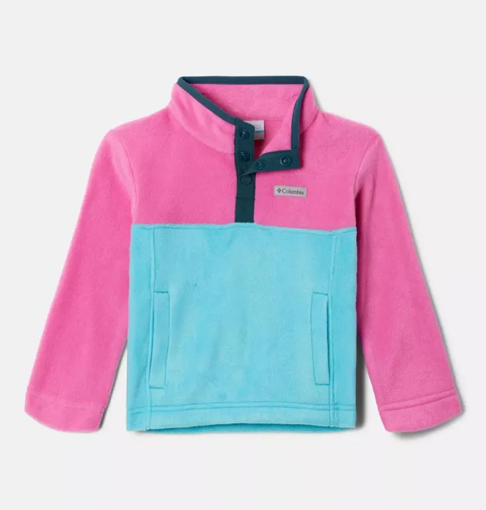 Toddler Steens Mtn Quarter Snap Fleece Pullover Geyser Pink Ice Kids Columbia Sportswear Fleece Toddler Steens Mtn Quarter Snap Fleece Pullover Geyser Pink Ice Kids Columbia Sportswear Fleece
