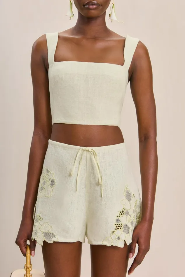 Tops Women Cult Gaia CAMILLA TOP 8211 LIGHT HONEYDEW Tops Women Cult Gaia CAMILLA TOP 8211 LIGHT HONEYDEW