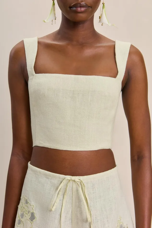 Tops Women Cult Gaia CAMILLA TOP 8211 LIGHT HONEYDEW Tops Women Cult Gaia CAMILLA TOP 8211 LIGHT HONEYDEW