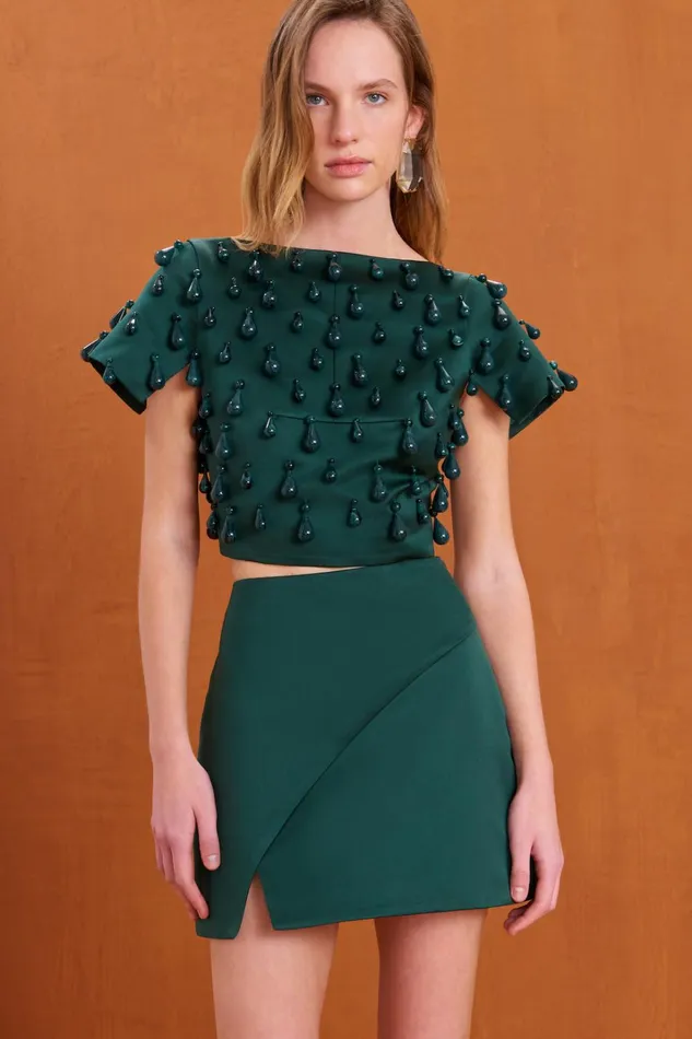 Tops Women Cult Gaia DELINA TOP 8211 FOREST GREEN