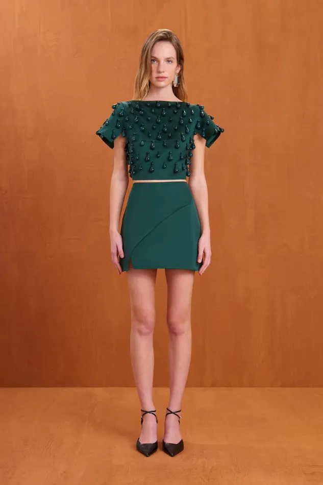 Tops Women Cult Gaia DELINA TOP 8211 FOREST GREEN Tops Women Cult Gaia DELINA TOP 8211 FOREST GREEN