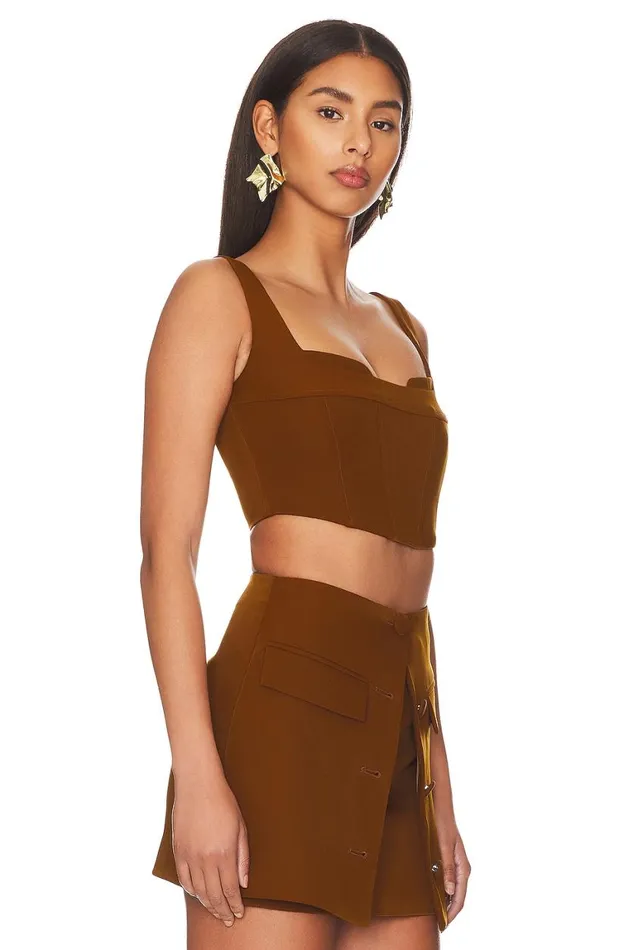 Tops Women Lovers and Friends Christelle Top Mocha Brown