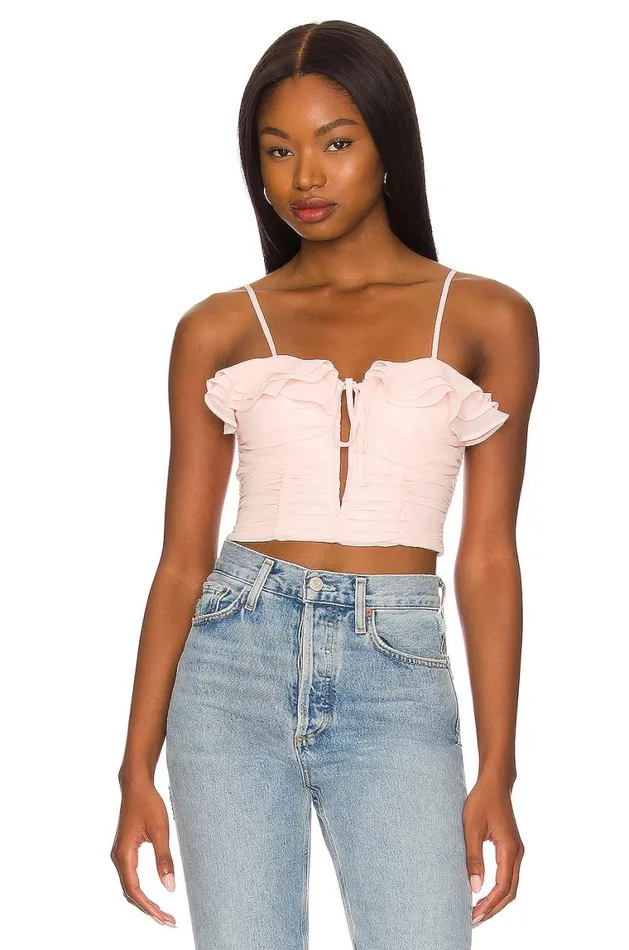 Tops Women Lovers and Friends Dawn Top Blush Pink
