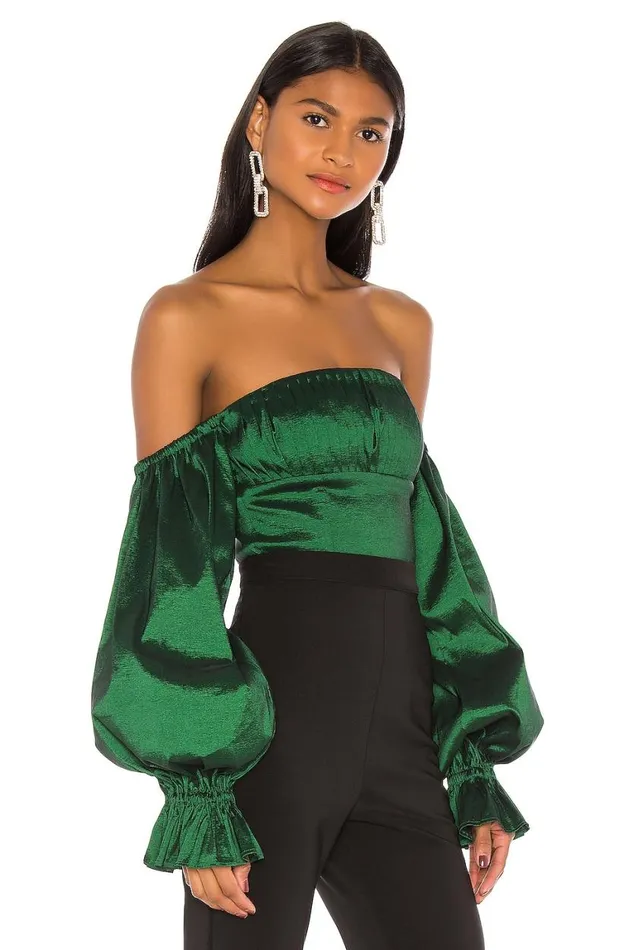 Tops Women Lovers and Friends Fraya Top Emerald