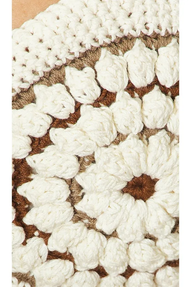 Tops Women Lovers and Friends Mara Crochet Top Ivory Natural