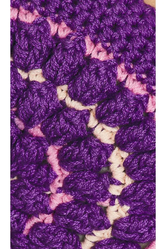 Tops Women Lovers and Friends Mara Crochet Top Purple