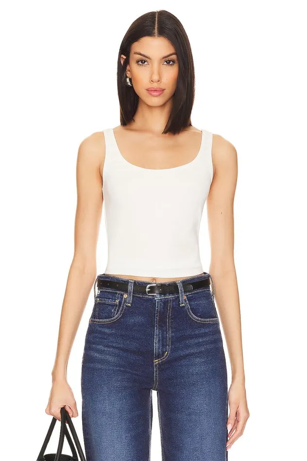 Tops Women Lovers and Friends Megan Tank Top White