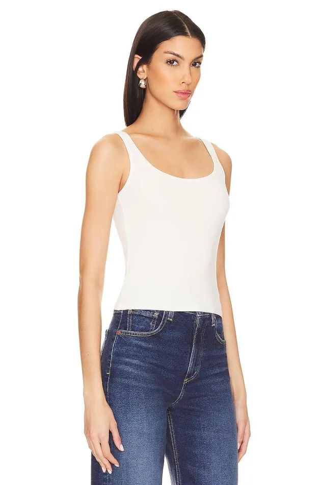 Tops Women Lovers and Friends Megan Tank Top White